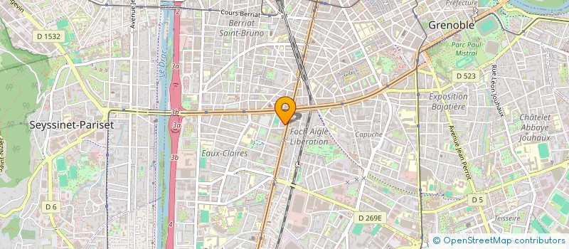 localisation de l'entreprise LA MAIZ  GRENOBLE