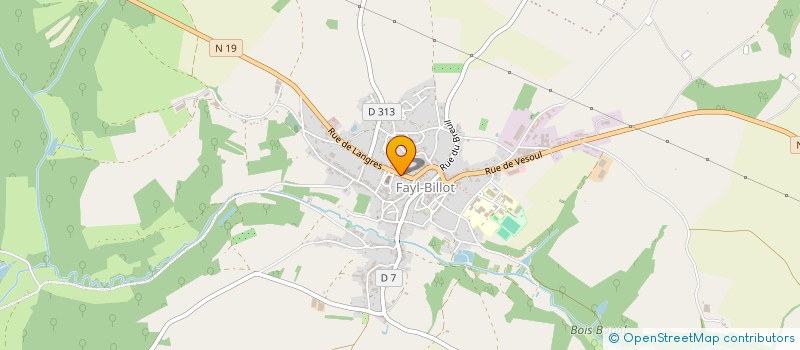 localisation de l'entreprise LA MAIZOILLOTTE à MAIZIERES-SUR-AMANCE