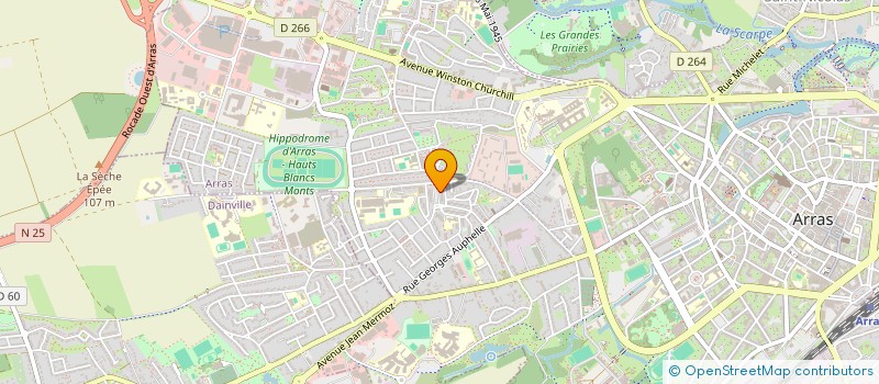 localisation de l'entreprise LA MAKTABA DE MAHI à ARRAS