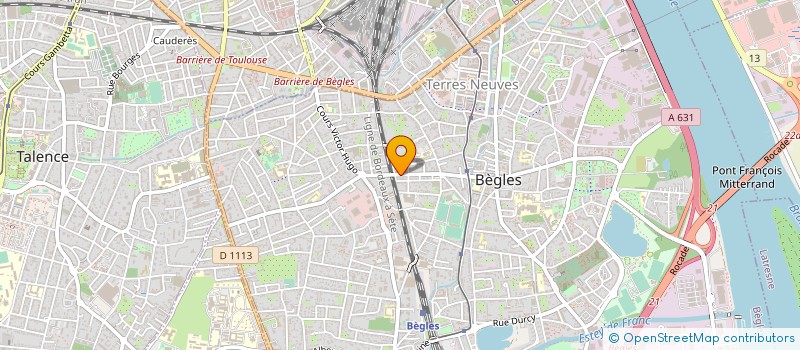 localisation de l'entreprise LA MALA BDX à BEGLES