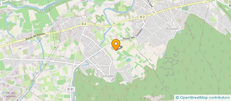 localisation de l'entreprise LA MALESPINE à CAVAILLON