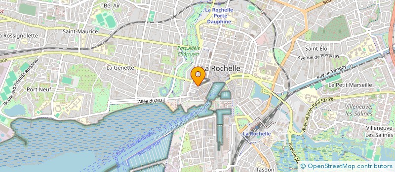 localisation de l'entreprise LA MALETTE  LA ROCHELLE