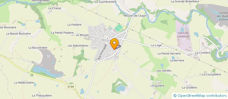 localisation de l'entreprise LA MALICE DES CULOTTES COURTES à SEVREMOINE