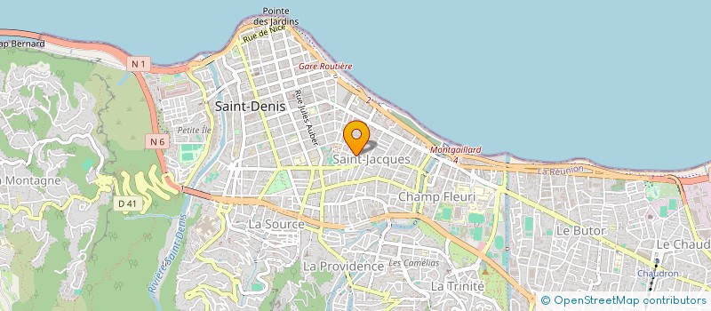 localisation de l'entreprise LA MALINOISE à SAINT-DENIS