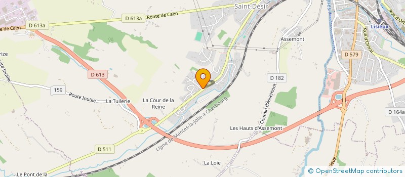 localisation de l'entreprise LA MALINOISE  SAINT-DESIR