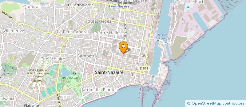 localisation de l'entreprise LA MALLE A JEUX à SAINT-NAZAIRE