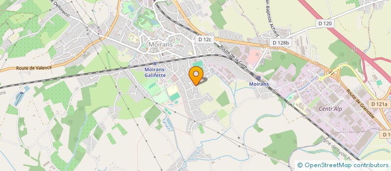 localisation de l'entreprise LA MALLE AUX 13 ORS  MOIRANS