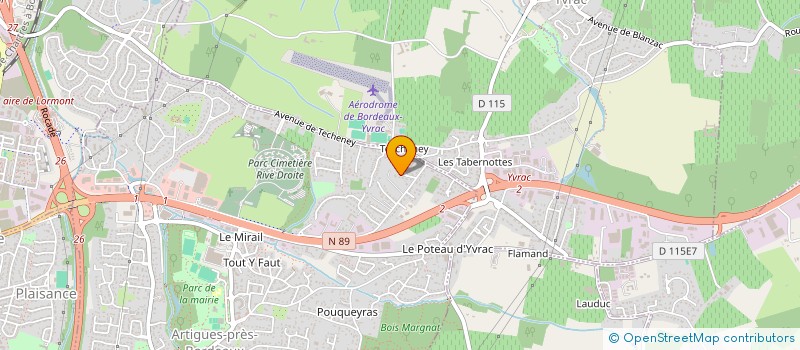 localisation de l'entreprise LA MALLE AUX IDEES à ARTIGUES-PRES-BORDEAUX