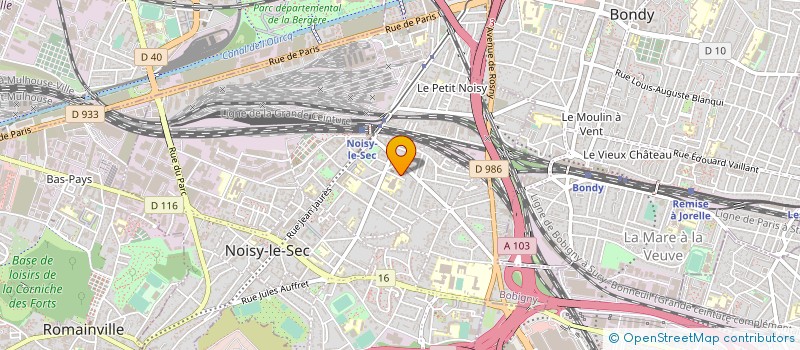 localisation de l'entreprise LA MALLE AUX IMAGES à NOISY-LE-SEC