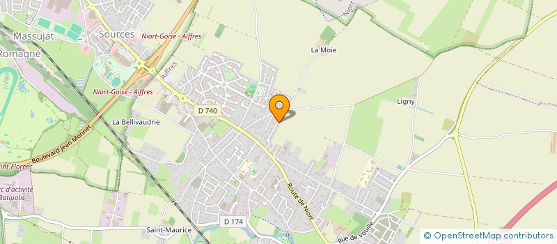 localisation de l'entreprise LA MALLE AUX JEUX AIFFRICAINE  AIFFRES