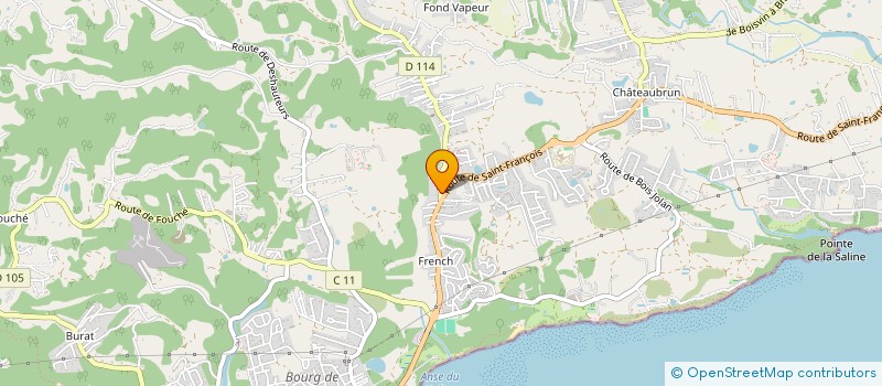 localisation de l'entreprise LA MALLE AUX PIRATES à SAINTE-ANNE