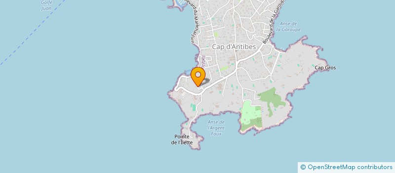 localisation de l'entreprise LA MALLE AUX SERVICES à ANTIBES