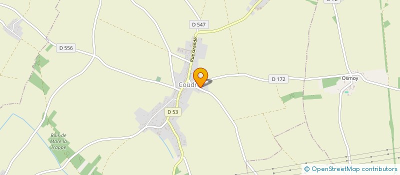 localisation de l'entreprise LA MALLE BERNARD  COUDRES