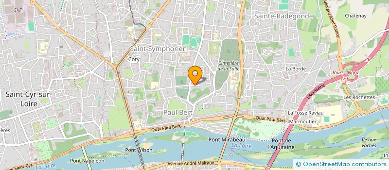 localisation de l'entreprise LA MALLE D'AMAL à TOURS