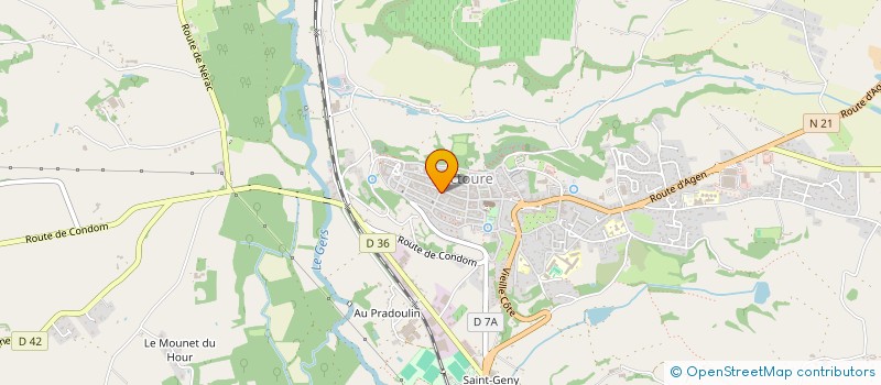 localisation de l'entreprise LA MALLE DE MAMIKA  LECTOURE