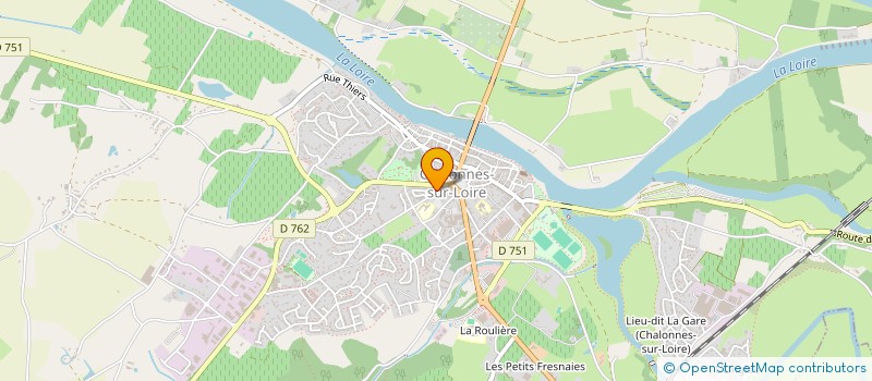 localisation de l'entreprise LA MALLE POUR TOUS à CHALONNES-SUR-LOIRE