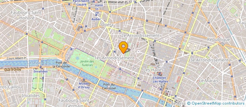 localisation de l'entreprise LA MALLETERIE à PARIS