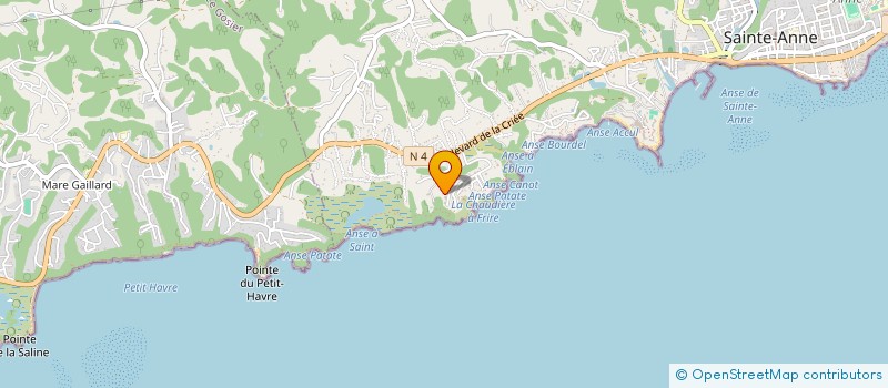 localisation de l'entreprise LA MALORYENNE à SAINTE-ANNE