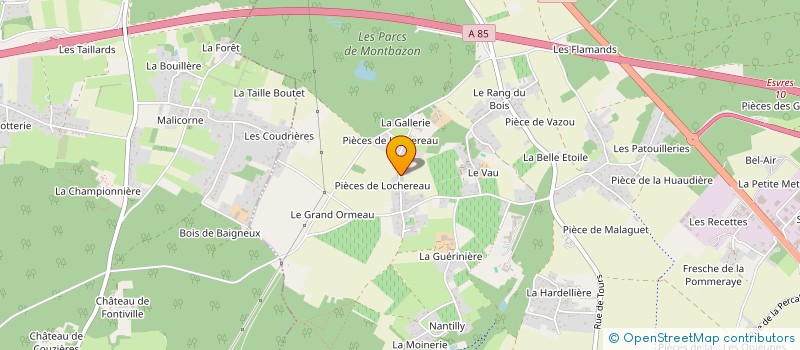 localisation de l'entreprise LA MALOUINE  ESVRES