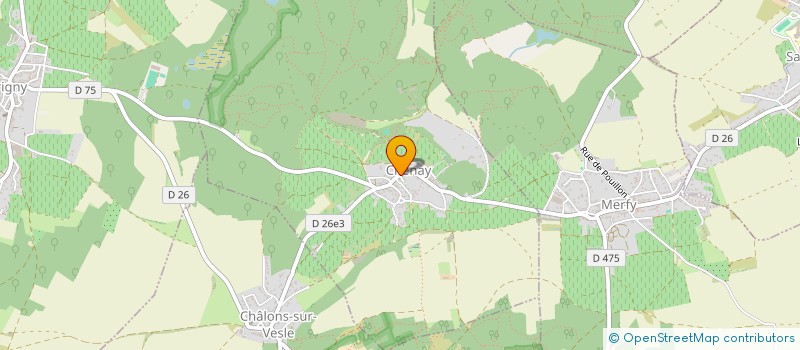 localisation de l'entreprise LA MALPAGNE  CHENAY