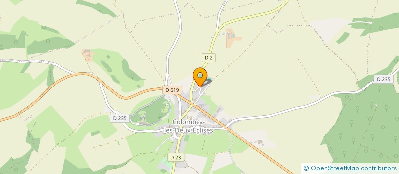 localisation de l'entreprise LA MALTERIE à COLOMBEY LES DEUX EGLISES