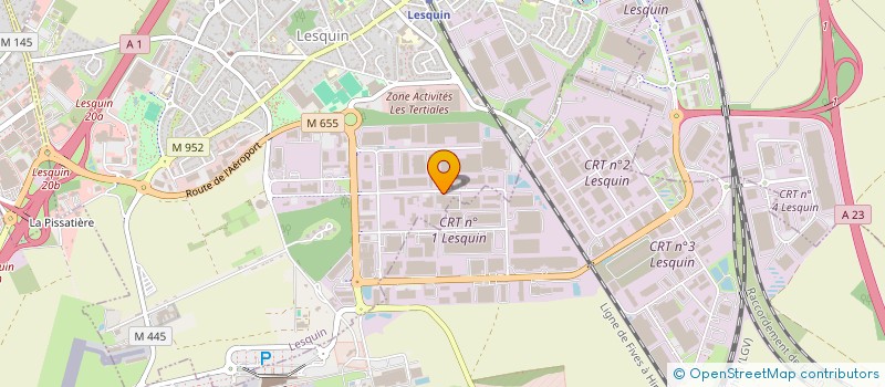 localisation de l'entreprise LA MALTERIE  LESQUIN