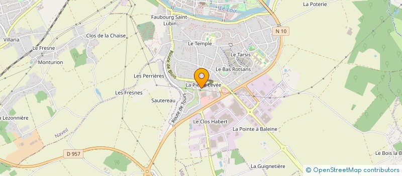 localisation de l'entreprise LA MALTIERE  VENDOME