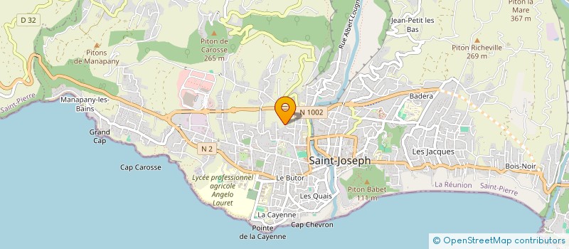 localisation de l'entreprise LA MAM 'AN FEE à SAINT-JOSEPH