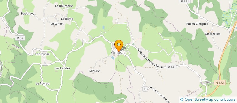 localisation de l'entreprise LA MAM DE PARLAN à PARLAN