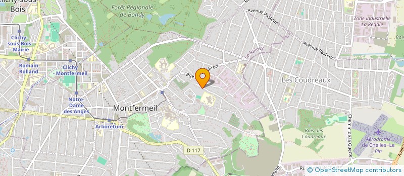 localisation de l'entreprise LA MAM DES BEBES KOALAS à MONTFERMEIL
