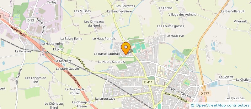 localisation de l'entreprise LA MAM DES LUTINS  PIRE-CHANCE