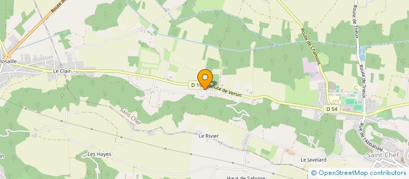 localisation de l'entreprise LA MAM DES P'TITS CHA' MA' LO'  SAINT-CHEF