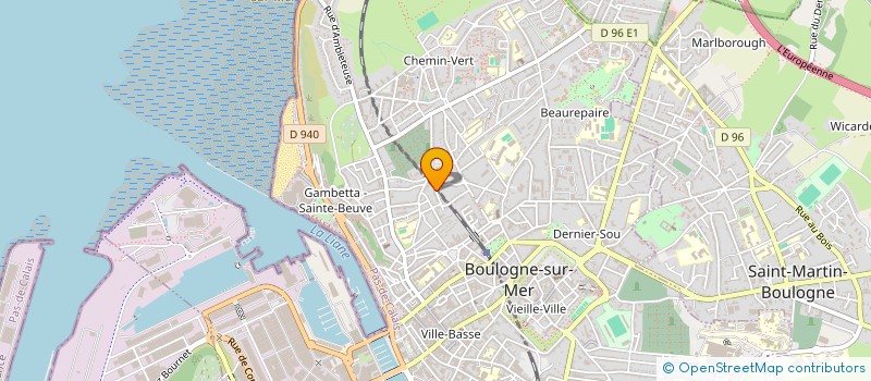 localisation de l'entreprise LA MAM DES P'TITS CHATS à BOULOGNE-SUR-MER
