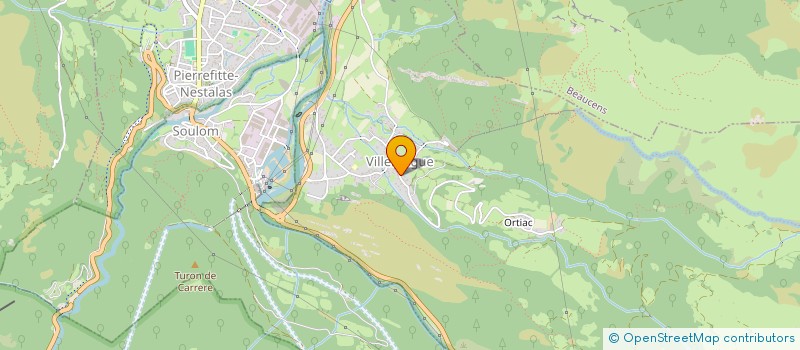 localisation de l'entreprise LA MAM DES P'TITS COPAINS  VILLELONGUE