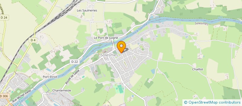 localisation de l'entreprise LA MAM'ENCHANTEE à SOLESMES