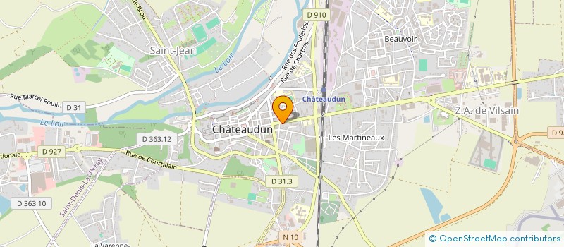 localisation de l'entreprise LA MAM L'ETOILE DUNOISE à CHATEAUDUN