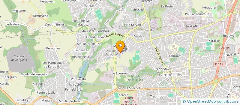 localisation de l'entreprise LA MAM'NIFIQUE AVENTURE à BREST