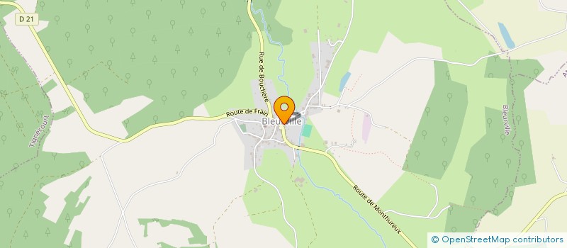 localisation de l'entreprise LA MAM O TRESORS  BLEURVILLE