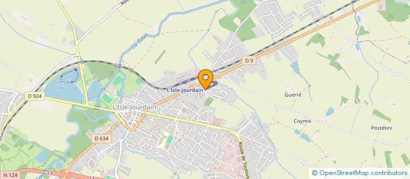 localisation de l'entreprise LA MAM'ZON DU BONHEUR à L'ISLE-JOURDAIN