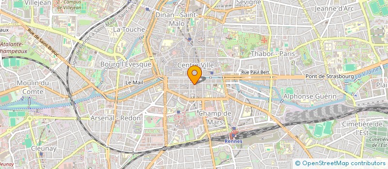 localisation de l'entreprise LA MAMMA à RENNES
