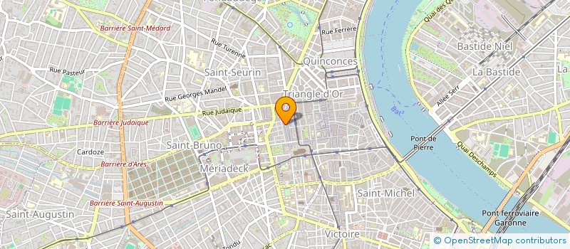 localisation de l'entreprise LA MAMMA  BORDEAUX