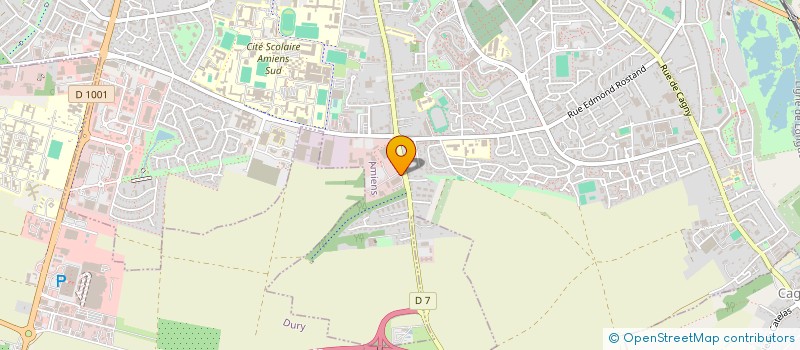 localisation de l'entreprise LA MAMMA CDA  AMIENS