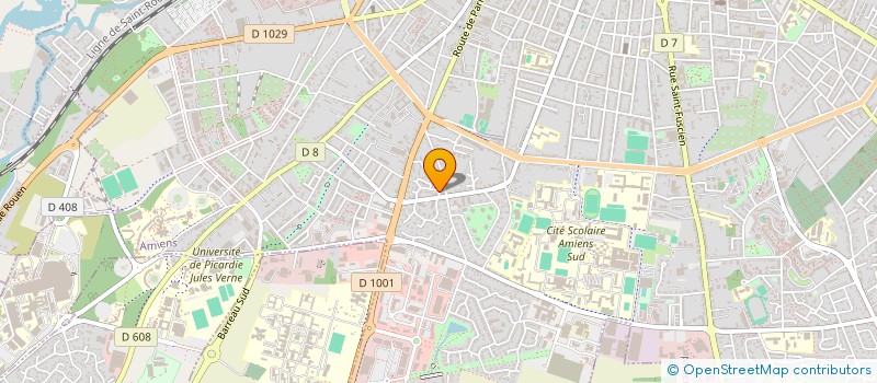 localisation de l'entreprise LA MAMMA EPICERIE  AMIENS