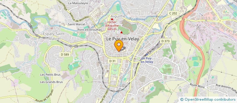 localisation de l'entreprise LA MAMOUNIA  LE PUY-EN-VELAY