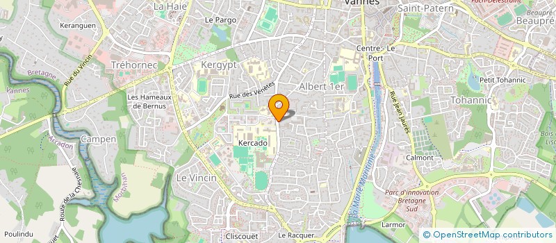 localisation de l'entreprise LA MAMOUNIA à VANNES
