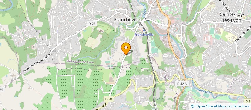 localisation de l'entreprise LA MAMULE  FRANCHEVILLE