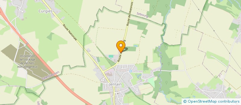 localisation de l'entreprise LA MANADE AU PIGEONNIER à JENLAIN