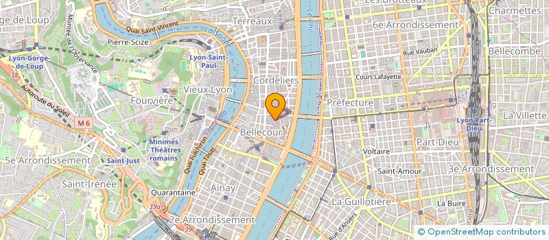 localisation de l'entreprise LA MANDARINE à LYON