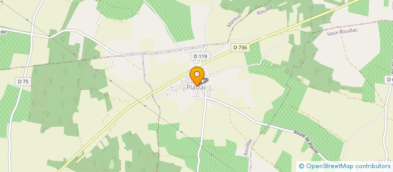 localisation de l'entreprise LA MANDOLINE à VAL-D'AUGE