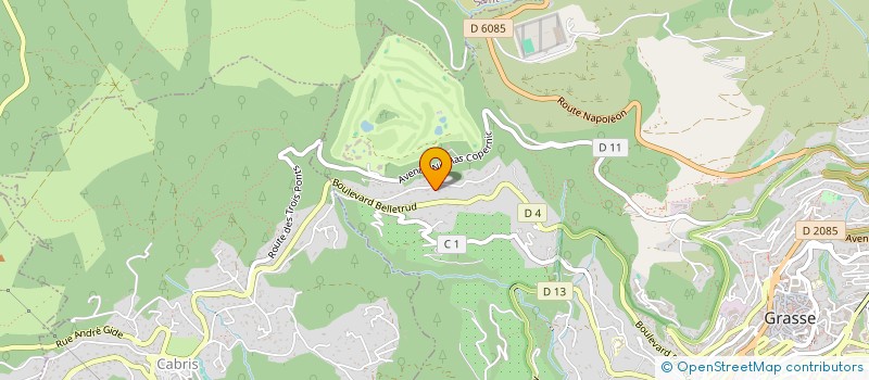 localisation de l'entreprise LA MANDRAGORE à GRASSE